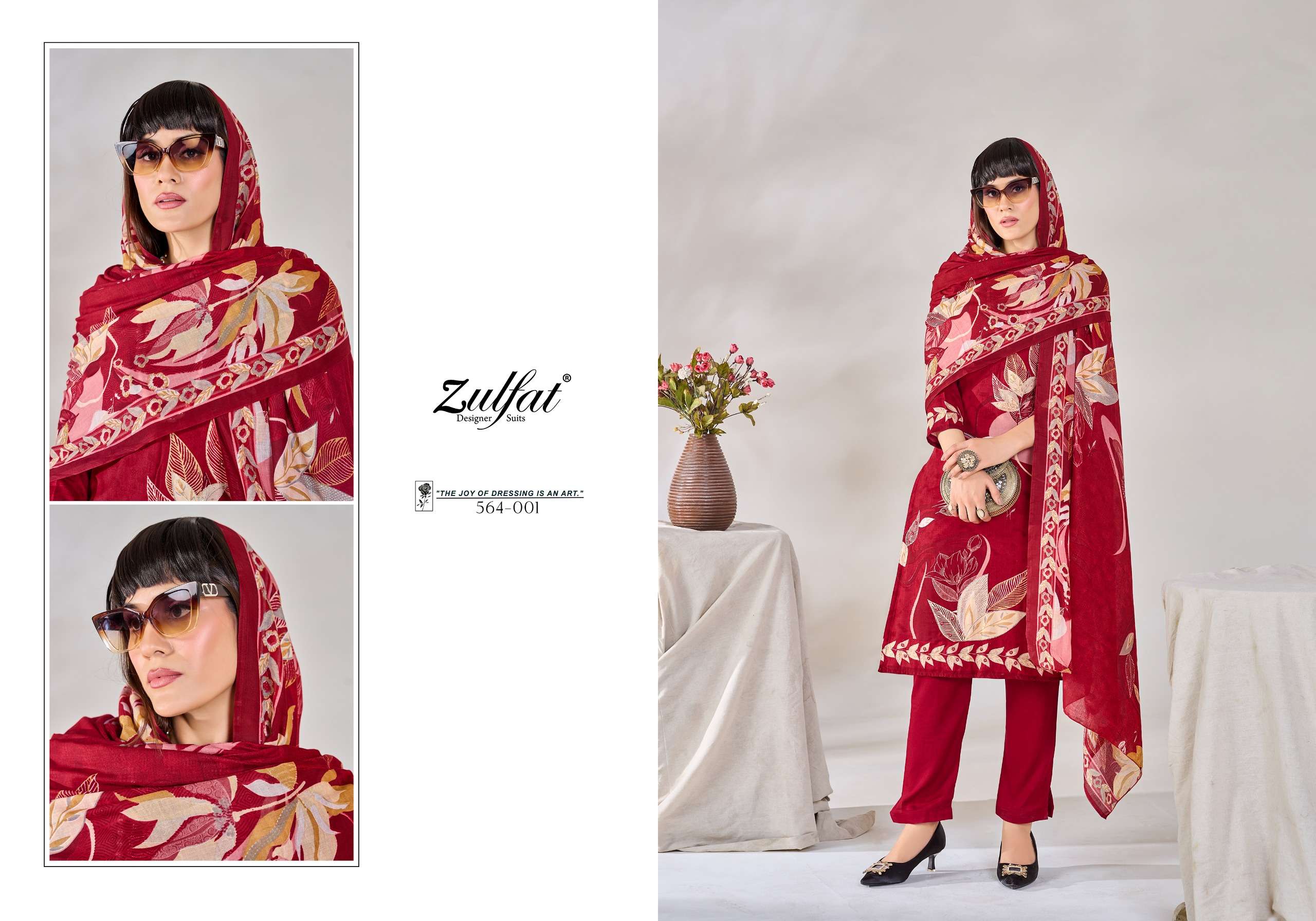 Zulfat Designer Suits Zahavi Viscose Designer Salwar Suits At Wholesale Rate