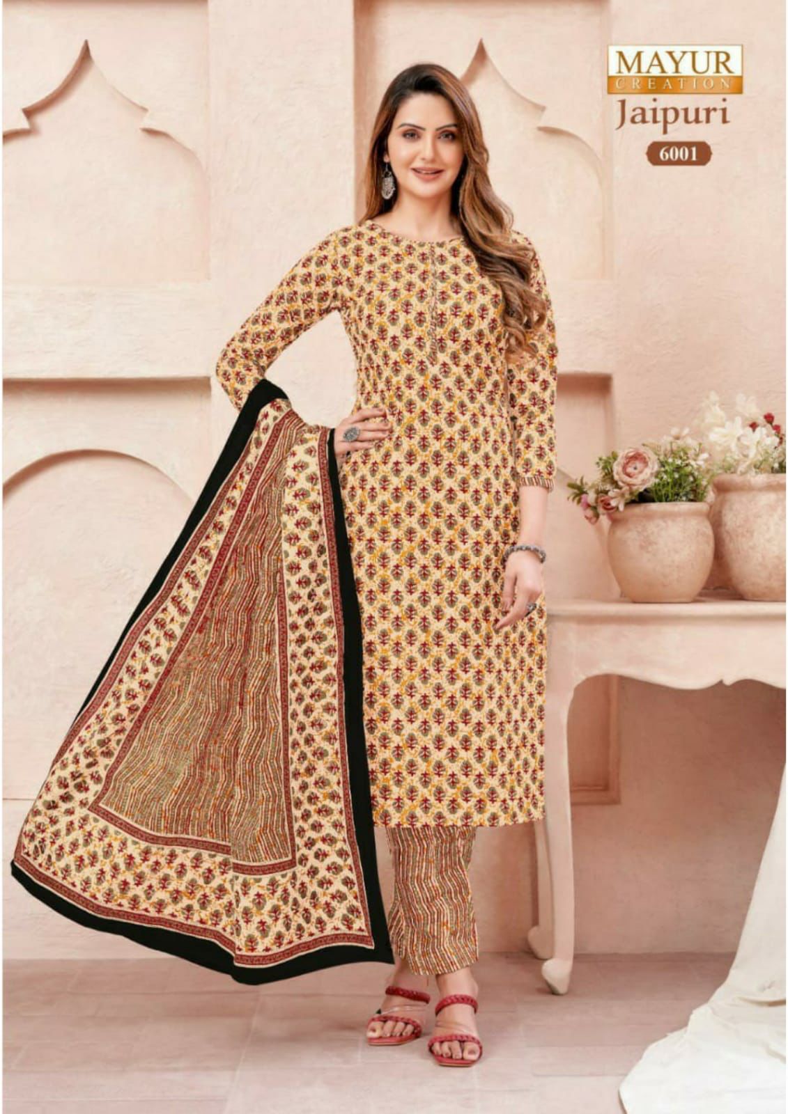 Buy Cotton Dress Material, Unstitched Suits | Urban Jaipur