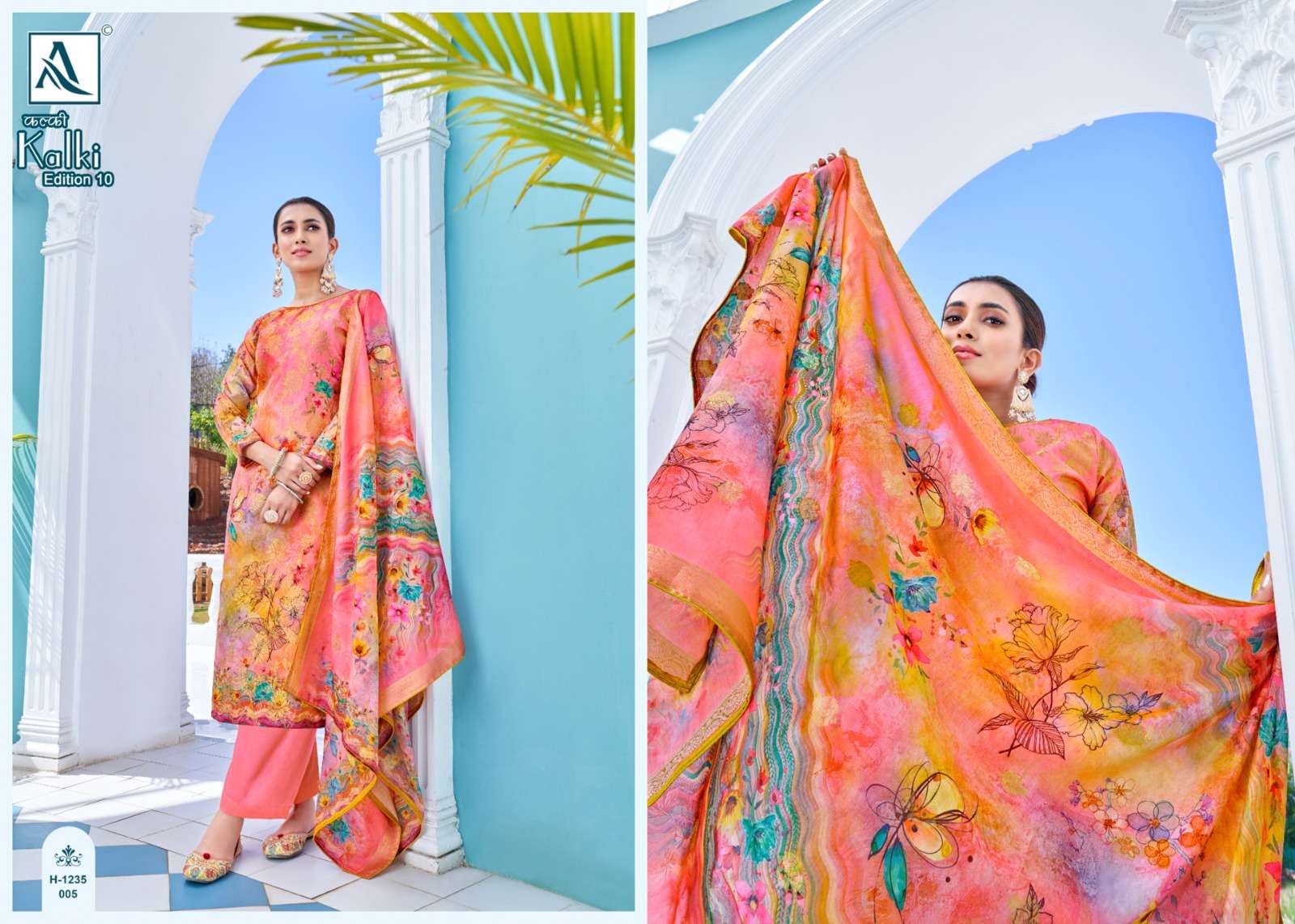 Alok suits Kalki vol 10 cotton Digital printed salwar suits wholesale suplier - jilaniwholesalesuit