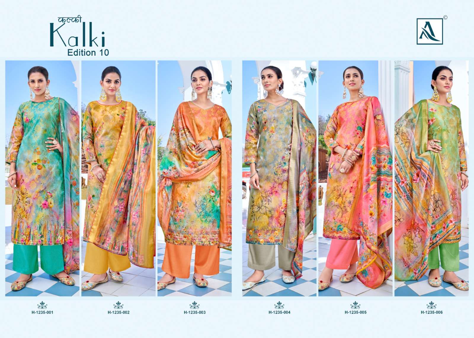 Alok suits Kalki vol 10 cotton Digital printed salwar suits wholesale suplier - jilaniwholesalesuit