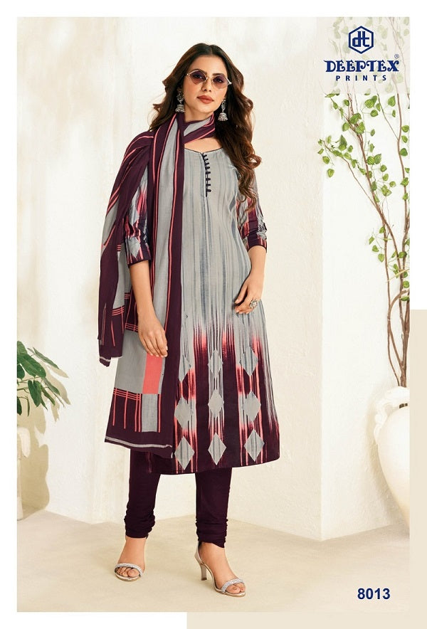 Deeptex Miss India Vol 80 Cotton Dress Material Wholesaler In Jetpur - jilaniwholesalesuit