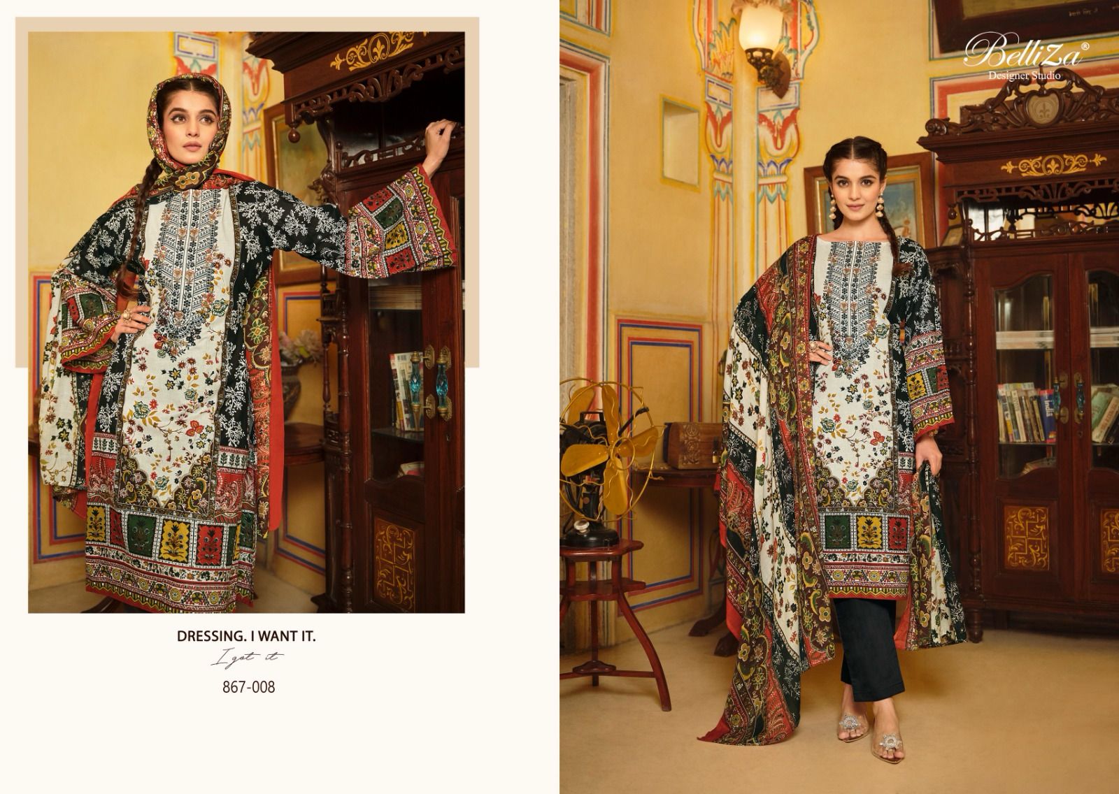 Belliza designer studio naira vol 29 cotton with embroidery work Designer Salwar Suits Wholesale Supplier - jilaniwholesalesuit